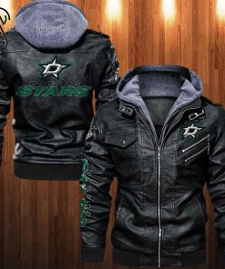 NHL Dallas Stars Team Leather Jacket