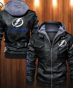 NHL Tampa Bay Lightning Team Leather Jacket