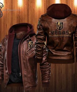 NHL Vegas Golden Knights Team Leather Jacket