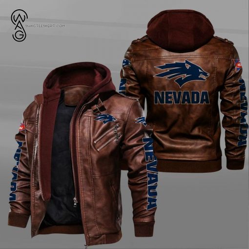Nevada Wolf Pack Sport Team Leather Jacket