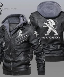 Peugeot Car Leather Jacket
