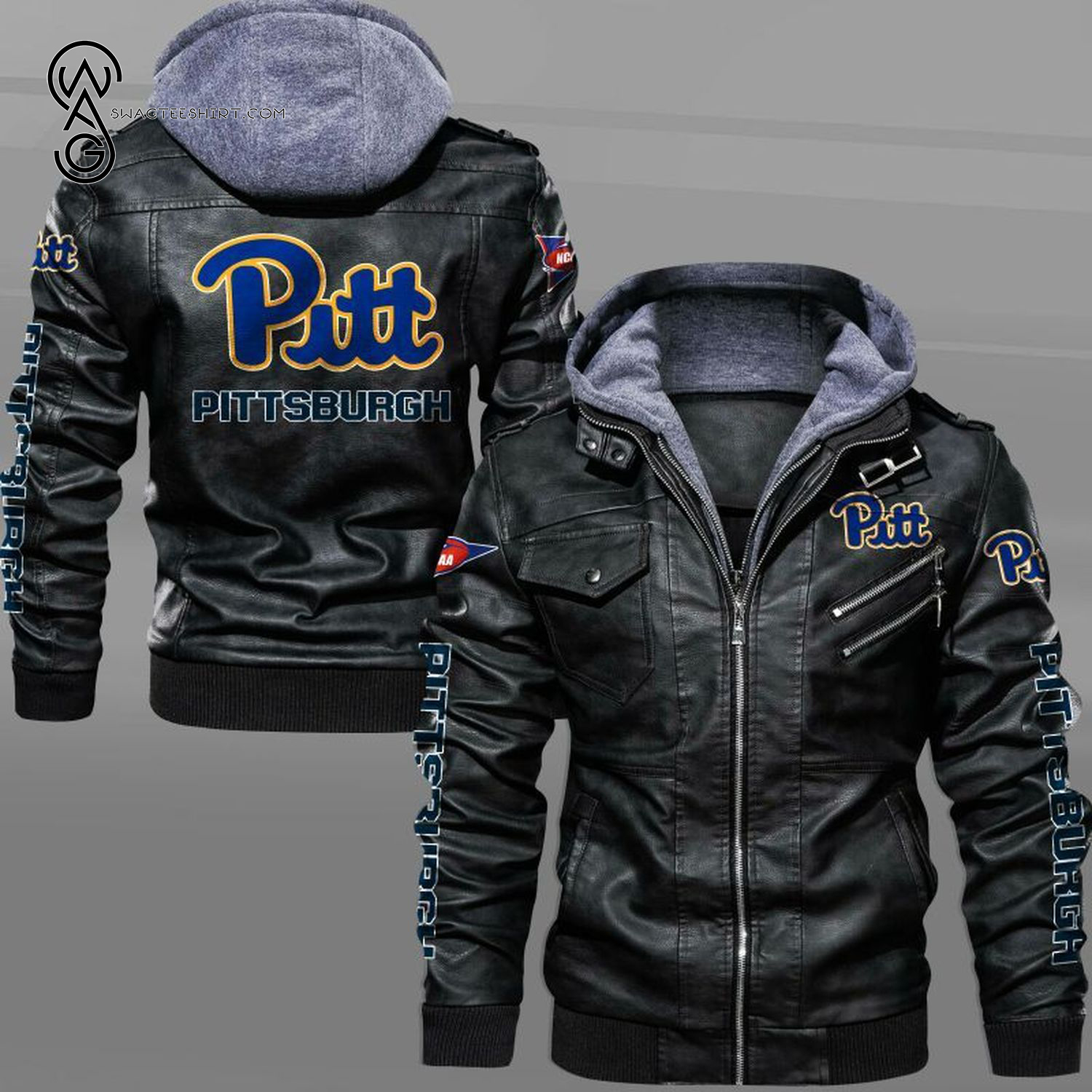 Pittsburgh Panthers Sport Team Leather Jacket