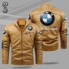 Powered By BMW Motorsport Fleece Leather Jacket
