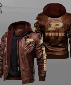 Purdue Boilermakers Sport Team Leather Jacket