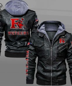 Rutgers Scarlet Knights Sport Team Leather Jacket