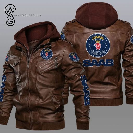 Saab Automobile Car Leather Jacket