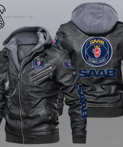 Saab Automobile Car Leather Jacket