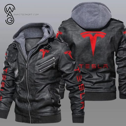 Tesla Motors Leather Jacket