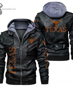 Texas Longhorns Sport Team Leather Jacket