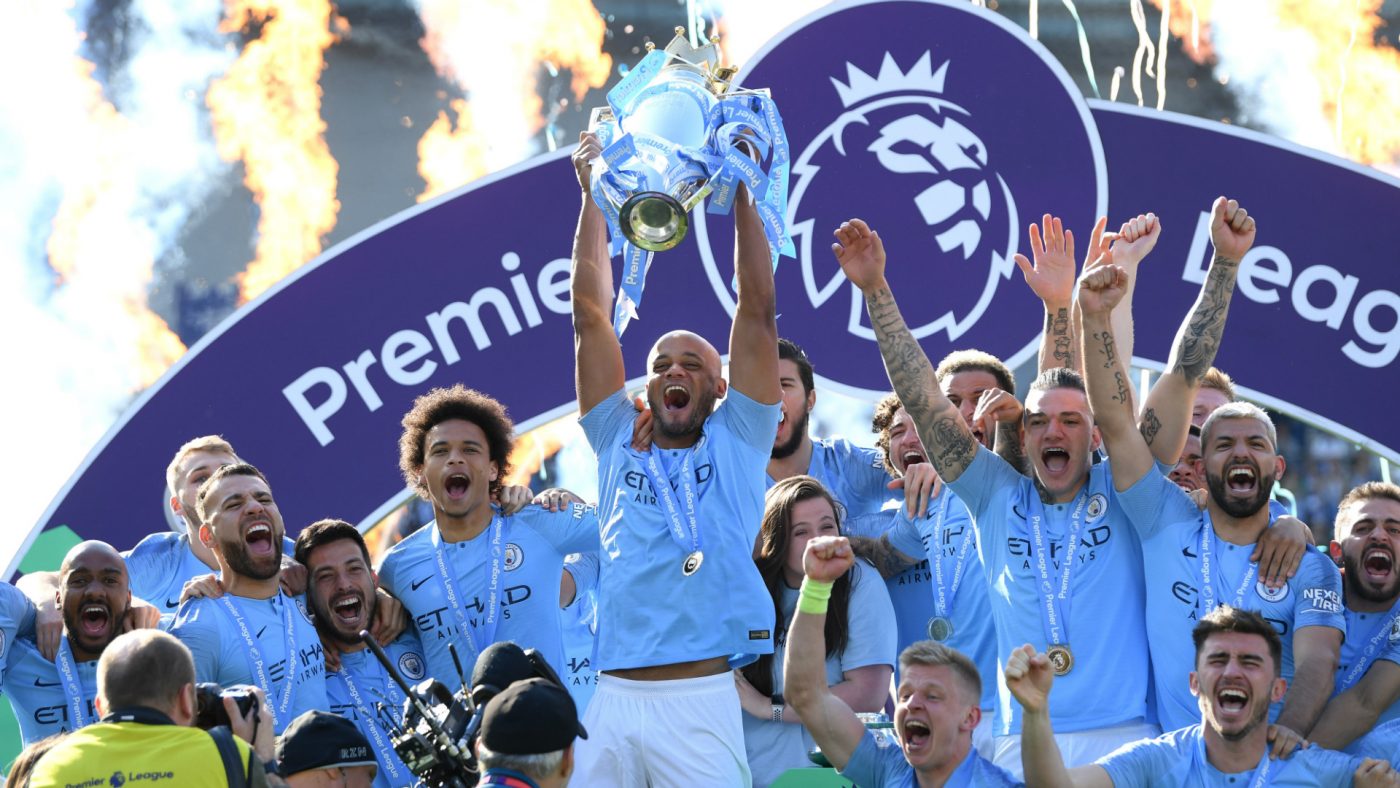 The Premier League title is very close to Man City