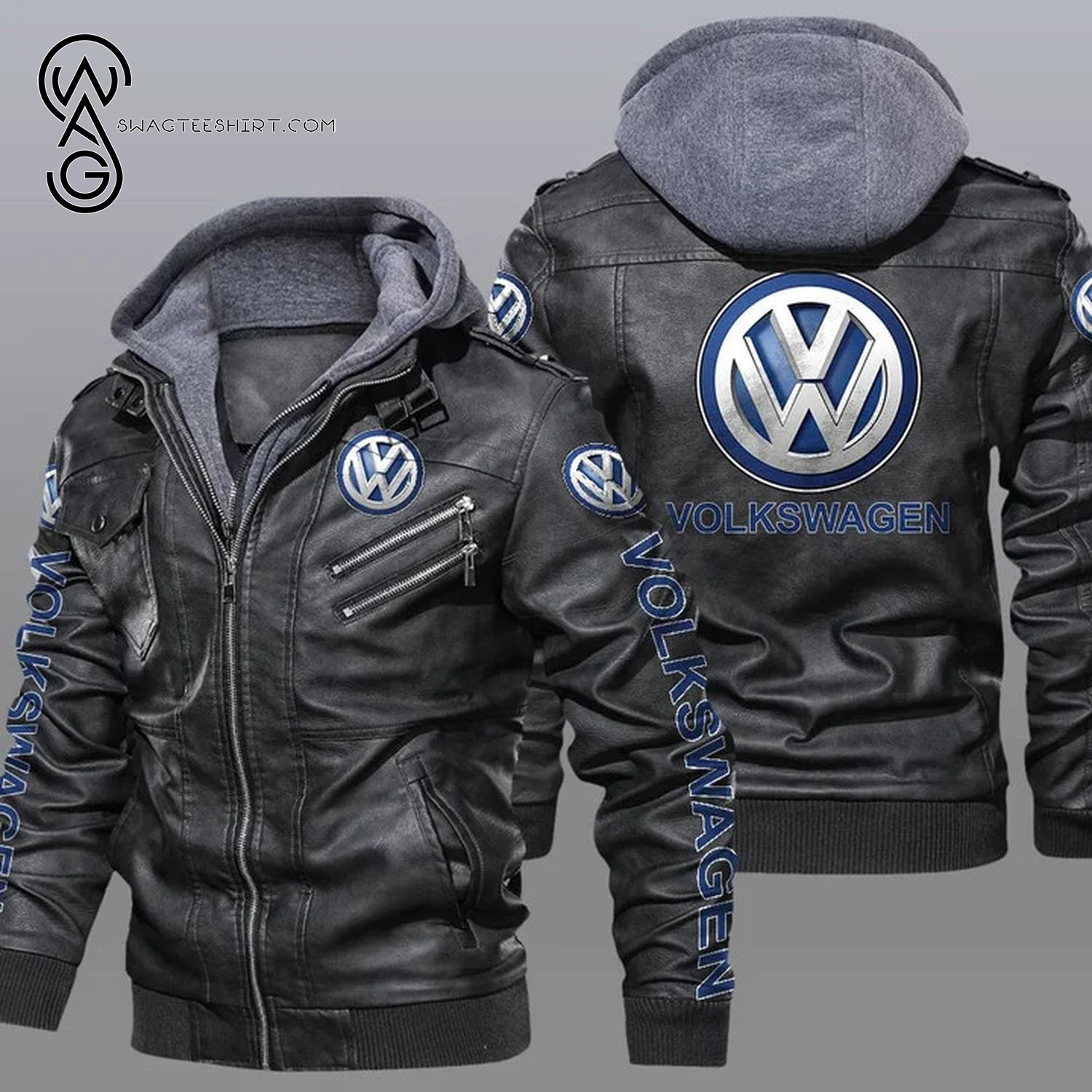 The Volkswagen Car Leather Jacket