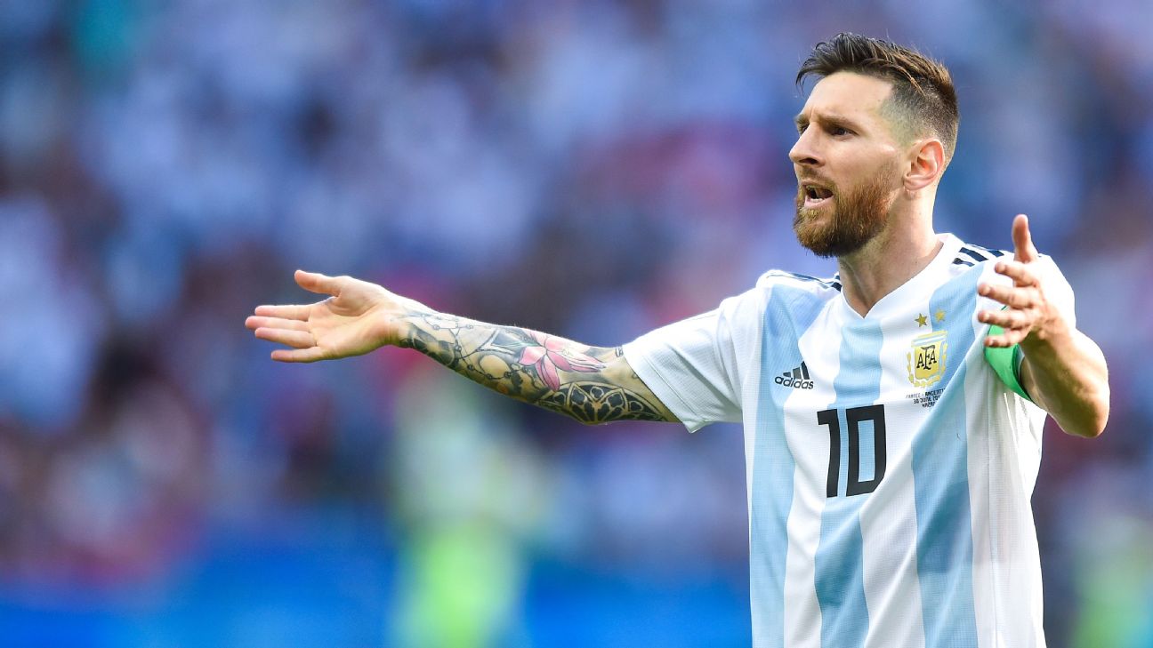 The captain of Argentina removed Messi's name from the 2022 World Cup qualifiers