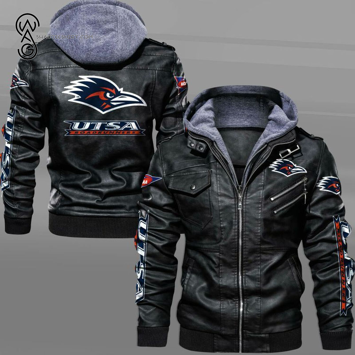 UTSA Roadrunners Sport Team Leather Jacket