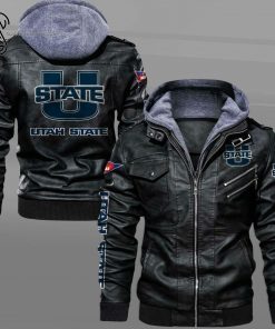 Utah State Aggies Sport Team Leather Jacket