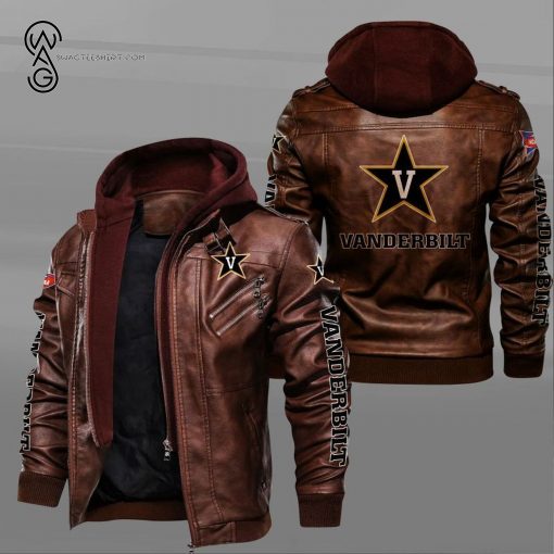 Vanderbilt Commodores Sport Team Leather Jacket