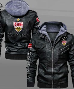 VfB Stuttgart Football Club Leather Jacket
