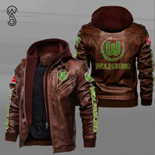 VfL Wolfsburg Football Club Leather Jacket