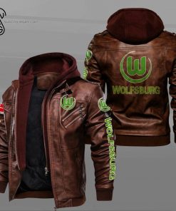 VfL Wolfsburg Football Club Leather Jacket