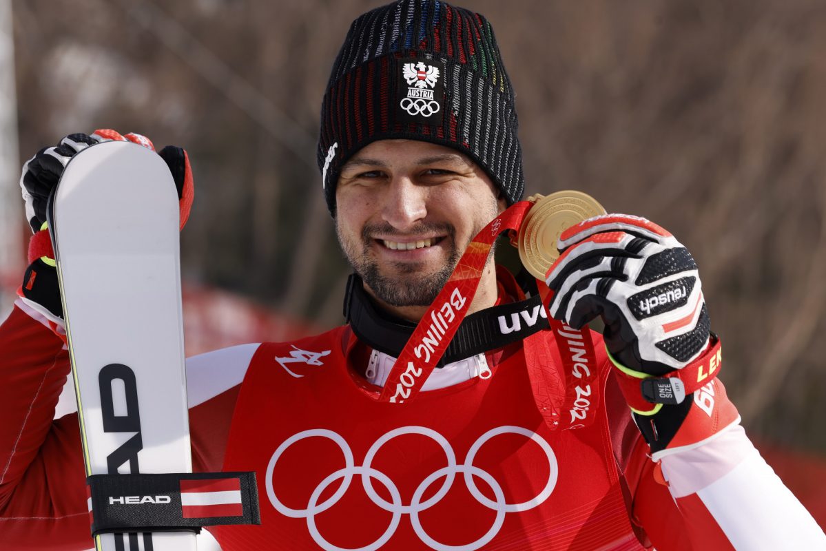 Austrian athlete re-establishes his father's Olympic gold medal achievement after 34 years