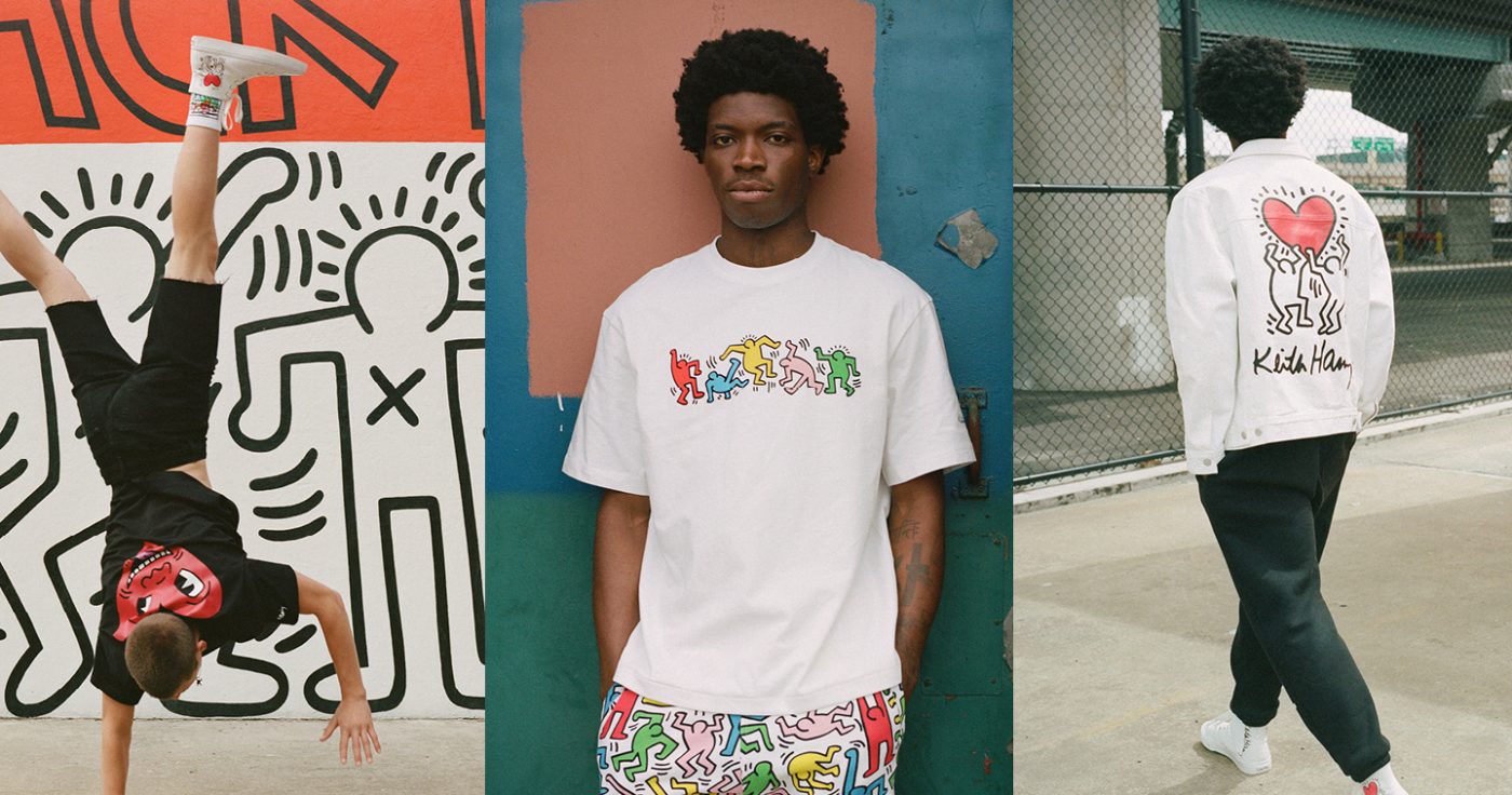 H&M fascinates streetwear with its second collection inspired by keith haring's artworks