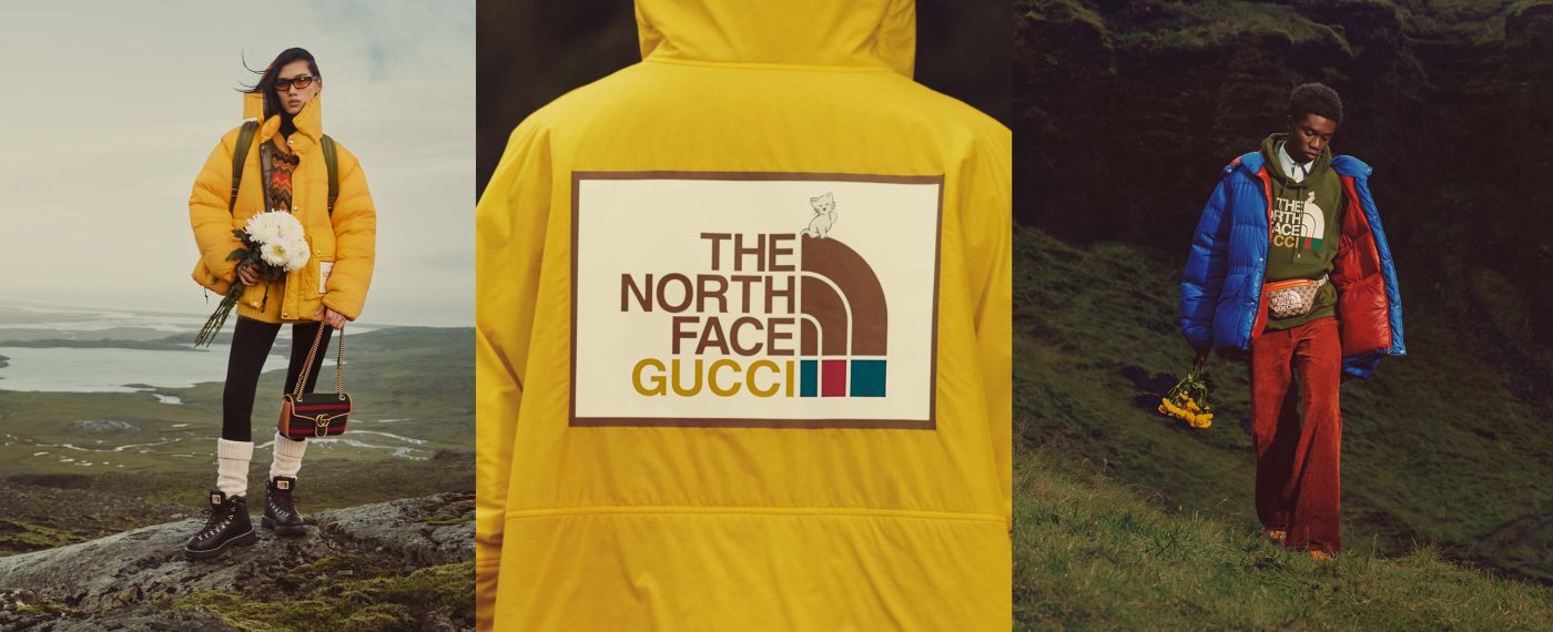 Celebrating the spirit of adventure and flight in the creative world of gucci x the north face chapter 2