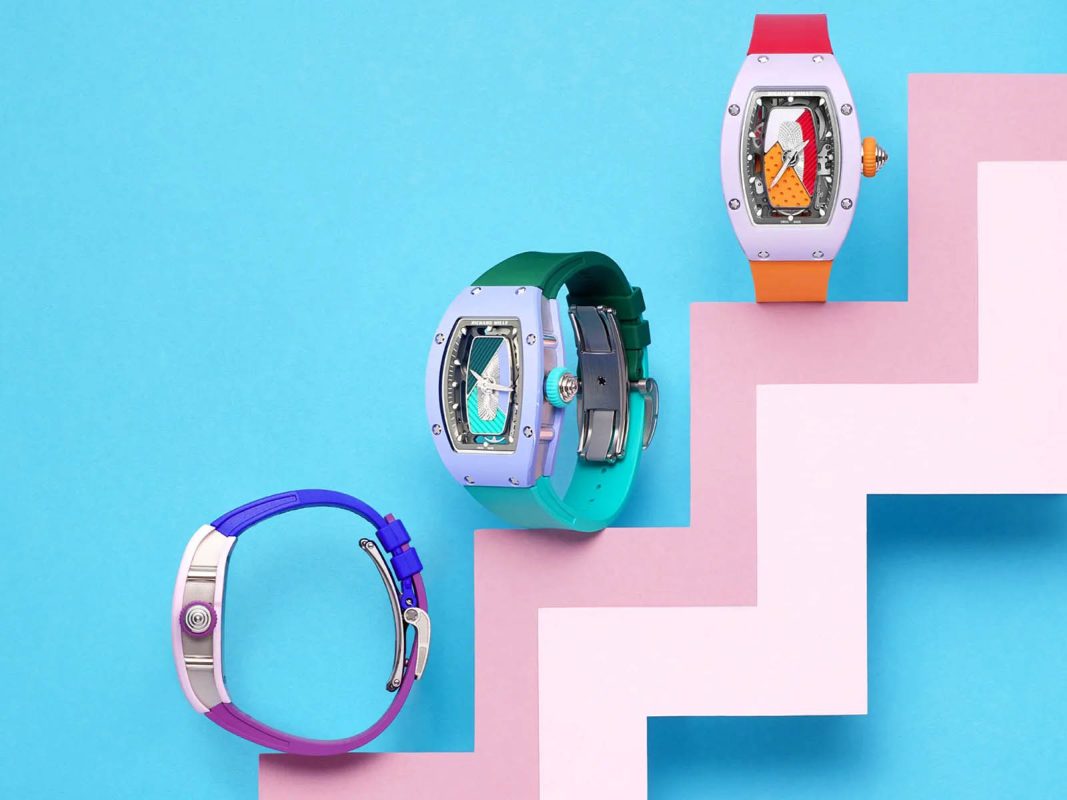 RM 07-01 colored ceramics watch a symbol of stylish youth