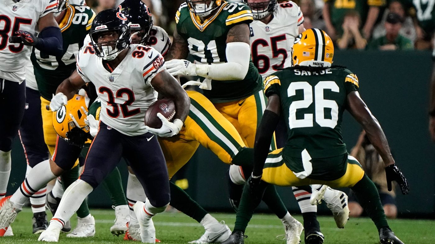 In the Bears' defeat against the Packers, Montgomery's effort was insufficient