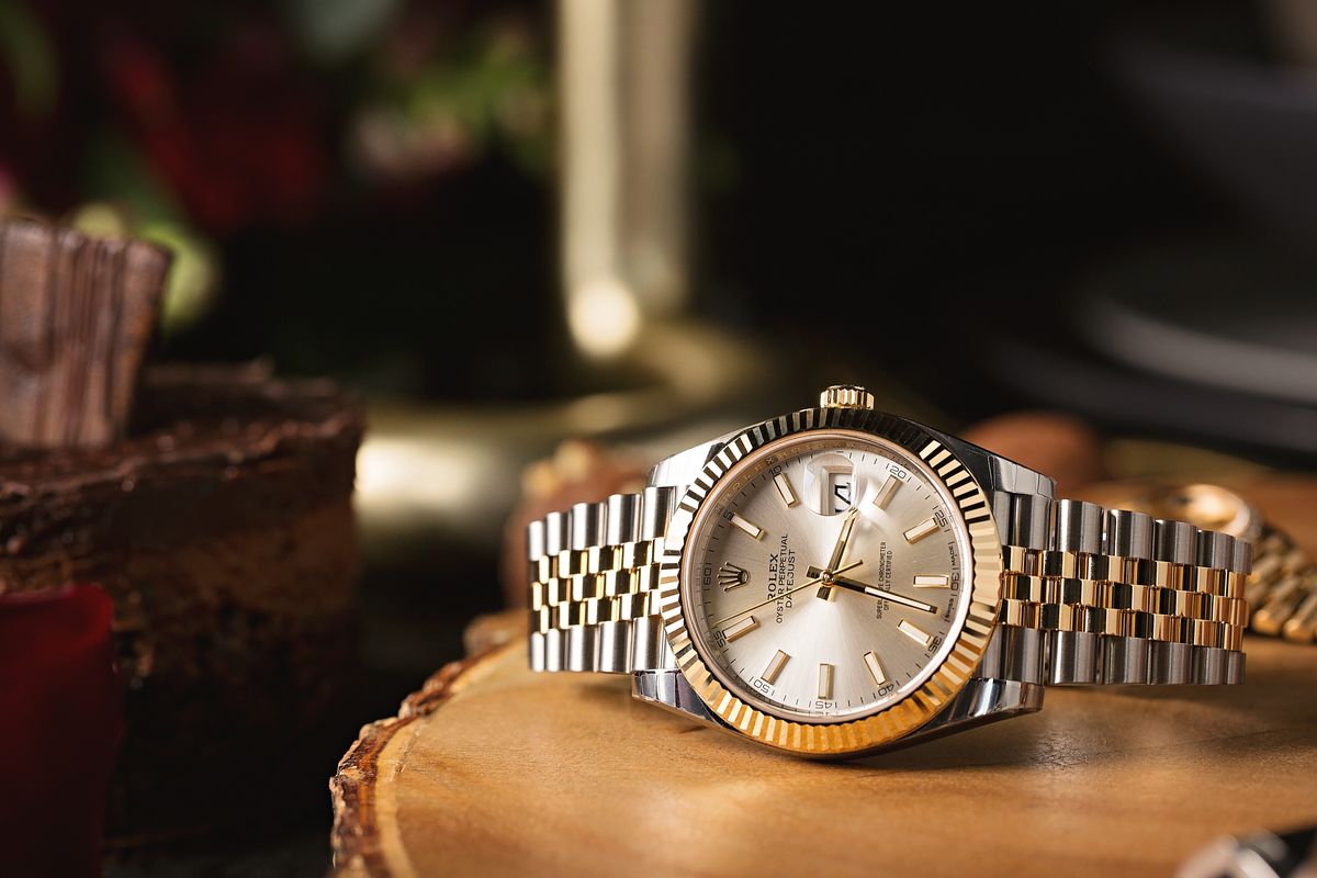Rolex oyster perpetual Lady-Datejust bold perfection