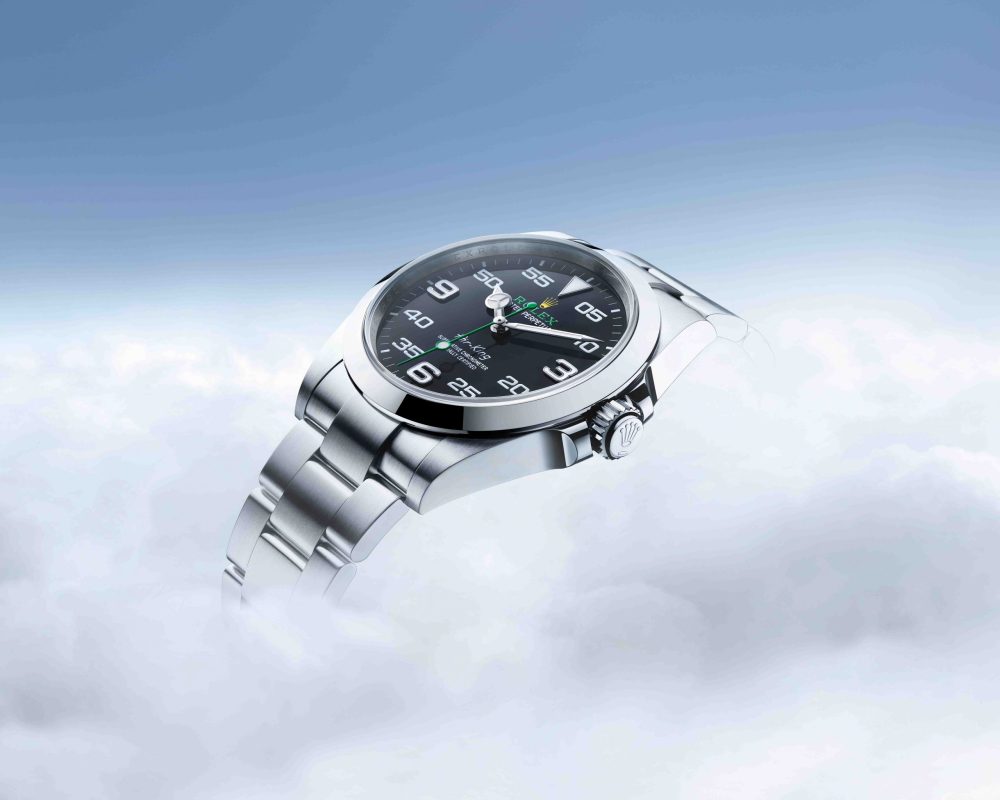 Oyster perpetual air-king: the limit is the sky